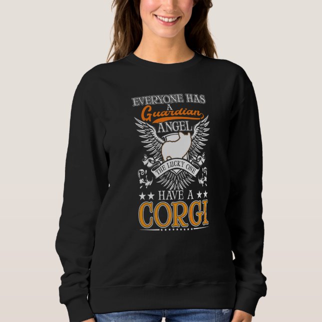 Moletom Anjo da Guarda Corgi   (Frente)
