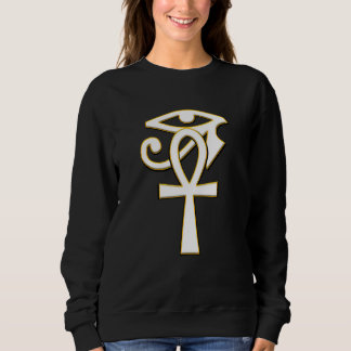Moletom Ankh Com Olho De Ra Horus Hieroglyphs Egípcio Sym