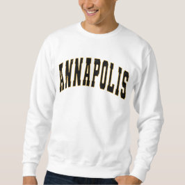 Moletom Annapolis Maryland Vintage College Style