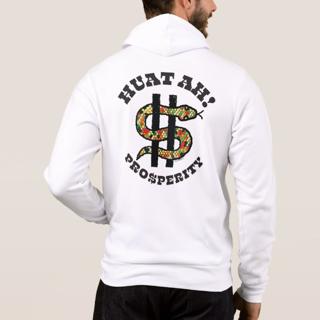 Moletom Ano do Cobra "Huat Ah!" Hoodie (Verso)