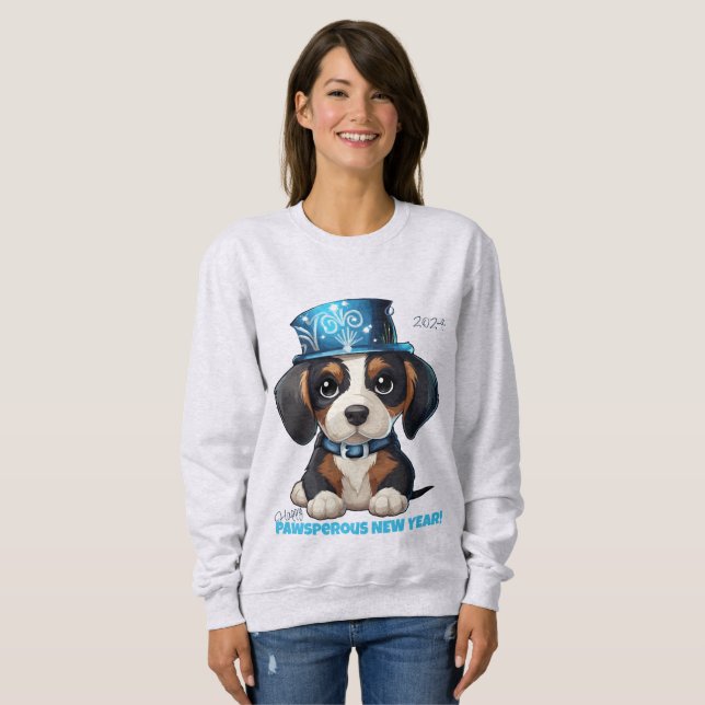 Moletom Ano do Woofs! (Frente Completa)