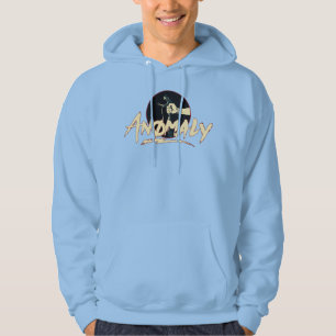 Moletom "Anomalia" do Hoodie de Borgonha da fonte