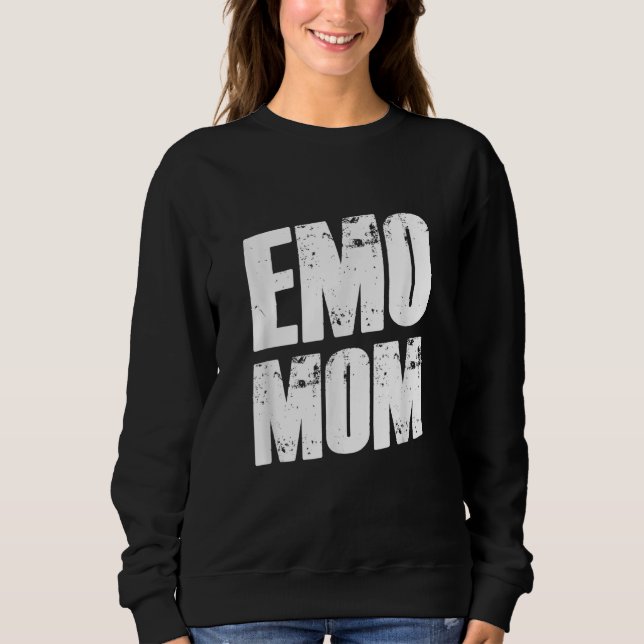 Moletom Anos 2000 00s Mãe EMO EMO Punk (Frente)