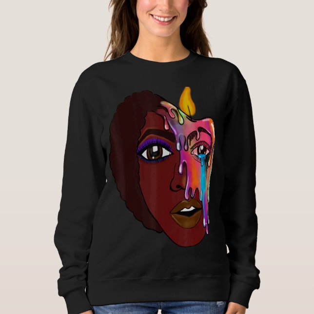 Moletom Ansiedade Face Derreter (Frente)