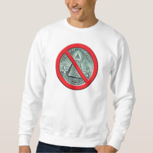 Moletom Anti - camisola de Illuminati