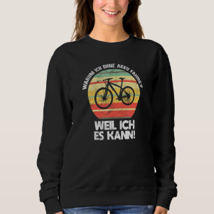 Moletom Anti E Bike Without Battery Cyclist Sayings