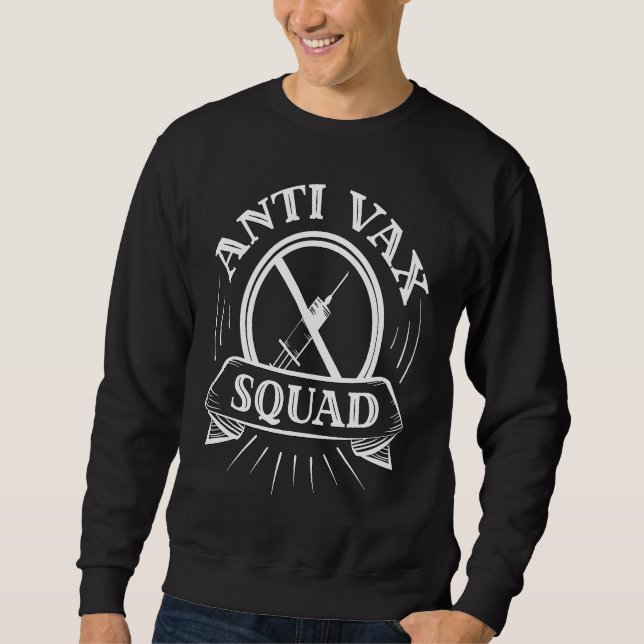 Moletom Anti Vax Squad Anti Vaccine Squad I have an Immune (Frente)