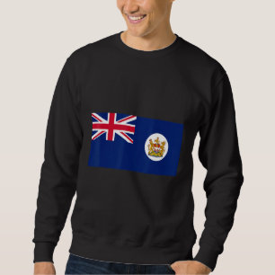 Moletom Antiga Bandeira de Hong Kong