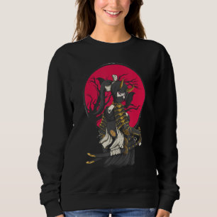 Moletom Antiga mulher japonesa Samurai Katana Ronin Geish