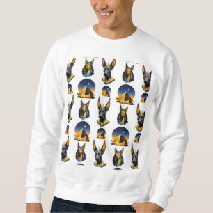 Moletom Antiga Pirâmide do Egito, Anubis - Design