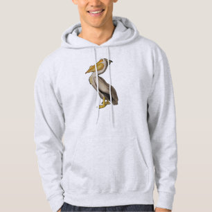 Moletom Antigo Pelicano Branco de John James Audubon Coste