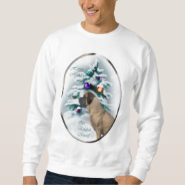 Moletom Antigos presentes de Natal para Mastiff Inglês