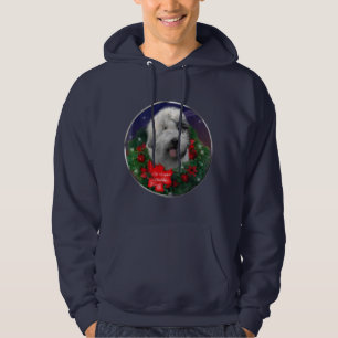 Moletom Antigos presentes de Natal para Sheepdog em Inglês