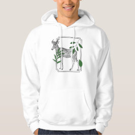 Moletom Antílope Hartebeest Vintage - Arte Botânica