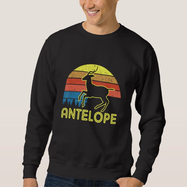 Moletom Antílope Tee Antílope Vintage Retro Estilo Sunset (Frente)