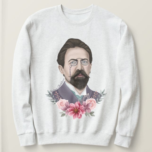 Moletom Anton Chekhov T-Shirt (Frente do Design)