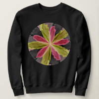 Antracite verde rosa Fantasia Flor Arte Fractal