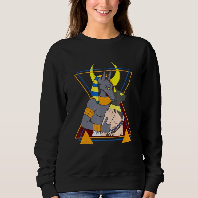 Moletom Anubis Art Anubis E Anubis Jackal Anubis (Frente)