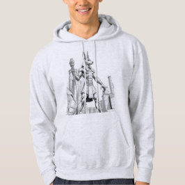 Moletom Anubis Egyptian God of the Dead Sketch Art Hoodie