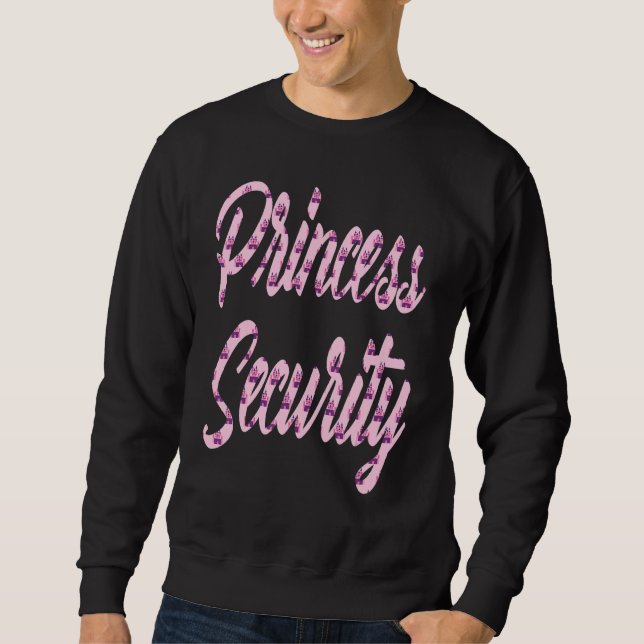 Moletom Anunciamento Da Princesa Security Team Big Brother (Frente)