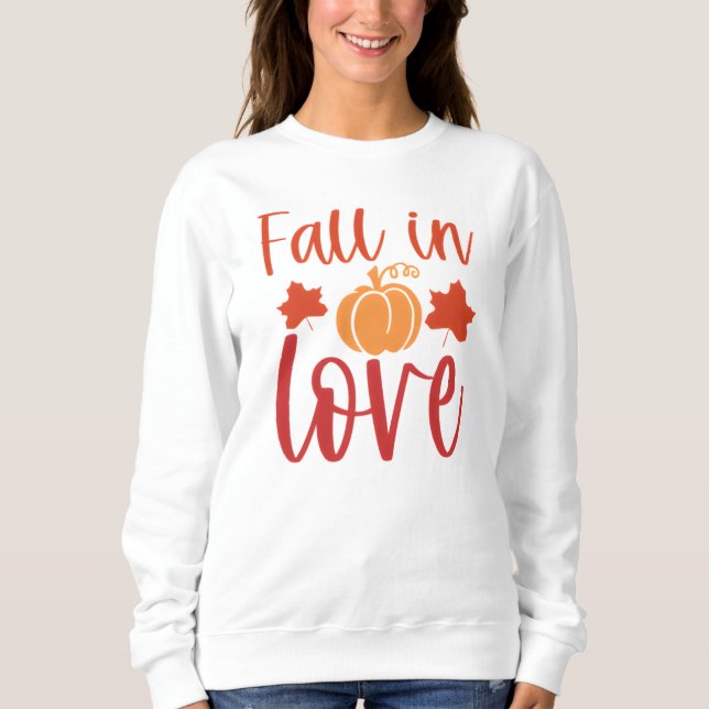 Moletom Apaixonado Pumpkin Floral (Frente)