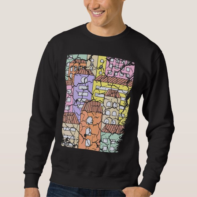 Moletom Apartamentos Cidade em Dificuldades (Frente)