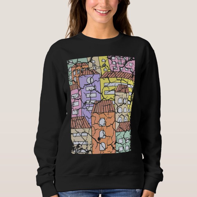 Moletom Apartamentos da Cidade em Dificuldades (Frente)