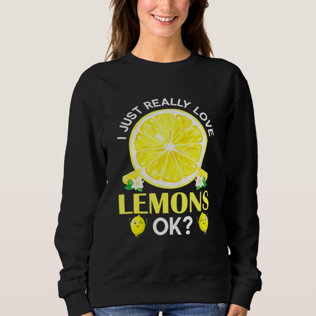 Moletom Apenas Adoro Lemons Ok Lemonade (Frente)