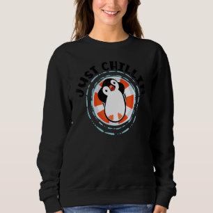 Moletom Apenas Chillin King Imperador Sea Pird Pengui