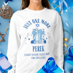 Moletom APENAS MAIS UM PEREK Capítulo Judaico Hanukkah