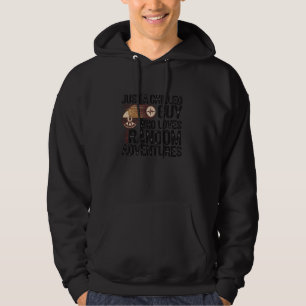 Moletom Apenas um Cara Relaxado Que Ama Aventuras Aleatóri