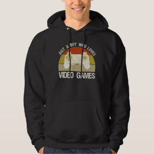 Moletom Apenas um garoto que ama videogames