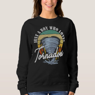 Moletom Apenas Um Menino Que Ama Tornadoes Tornado 2