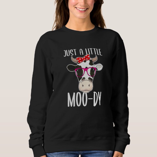 Moletom Apenas Um Pouco Moo Dy Fazendeiro De Vaca   (Frente)