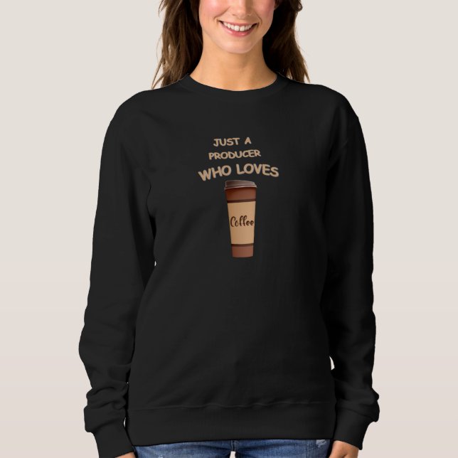 Moletom Apenas um Produtor que ama Café (Frente)