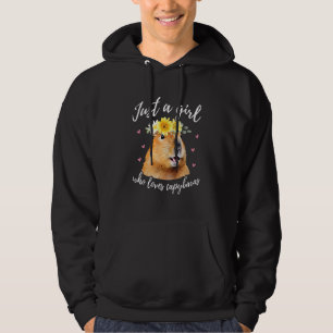 Moletom Apenas Uma Garota Que Ama Capybaras - Capybara Eng