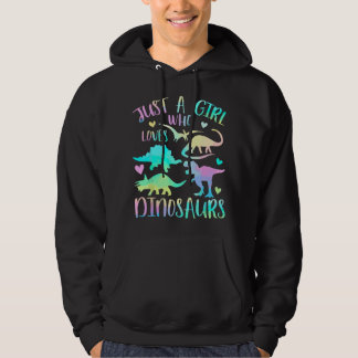 Moletom Apenas uma Garota que Ama Dinossauros - Adolescent