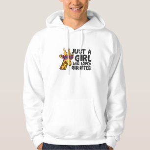 Moletom Apenas uma Garota que Ama Girafas _3