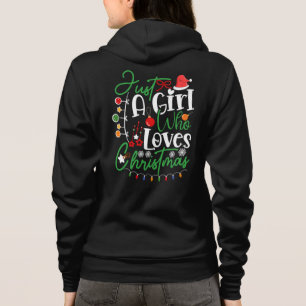 Moletom Apenas Uma Garota Que Ama O Natal