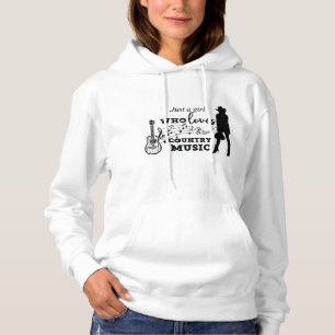 Moletom Apenas uma garota que ama Roupa de música country