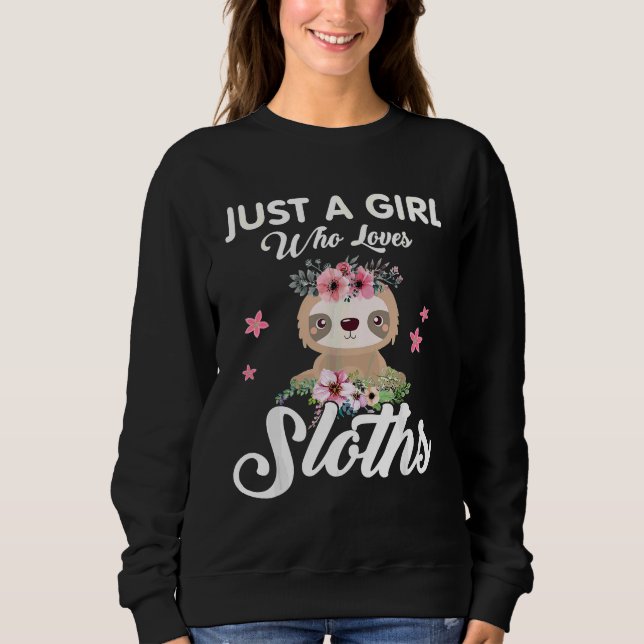 Moletom Apenas Uma Menina Que Ama A Lama Animal 22 (Frente)