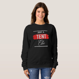 Moletom Apenas uma tipografia Chic de Tenda, Profissional,