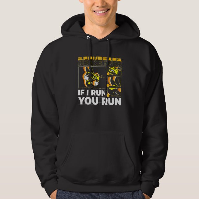 Moletom Apicultor Se Eu Corro Você Corre  Abelha  2 (Frente)