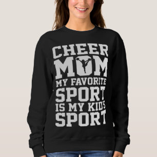 Moletom Aplaudir Mãe Cheerleading Cheerleader Esporte Favo