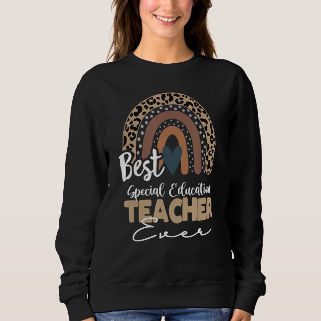 Moletom Aplicativo de Professora de Educação Especial Boho (Frente)