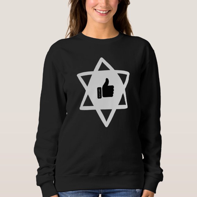 Moletom Apoiar Proteger Israel Unisexo (Frente)