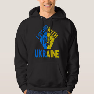 Moletom Apoio à Ucrânia Eu Estou Com a Ucrânia Fla Ucrania