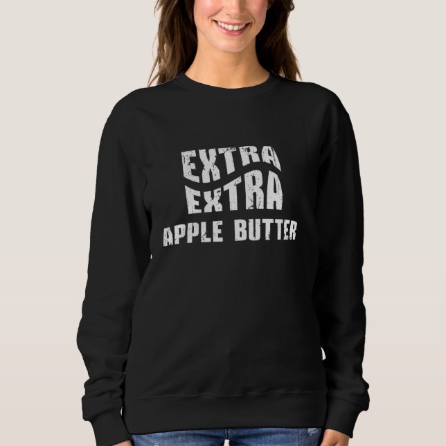 Moletom Appl - Época de Maçã Extra Extra Maçã (Frente)