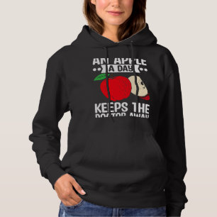 Moletom Apple A Day Mantém O Médico Longe Da Fruta
