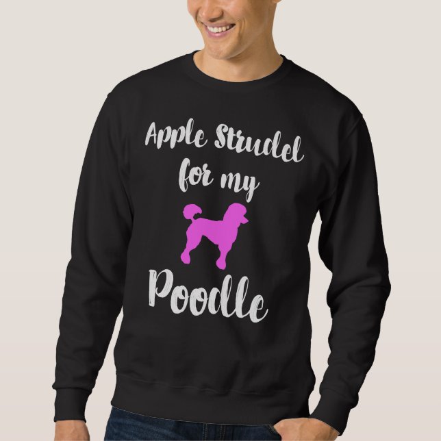 Moletom Apple Strudel Poodle Animal Love Alemanha típica G (Frente)